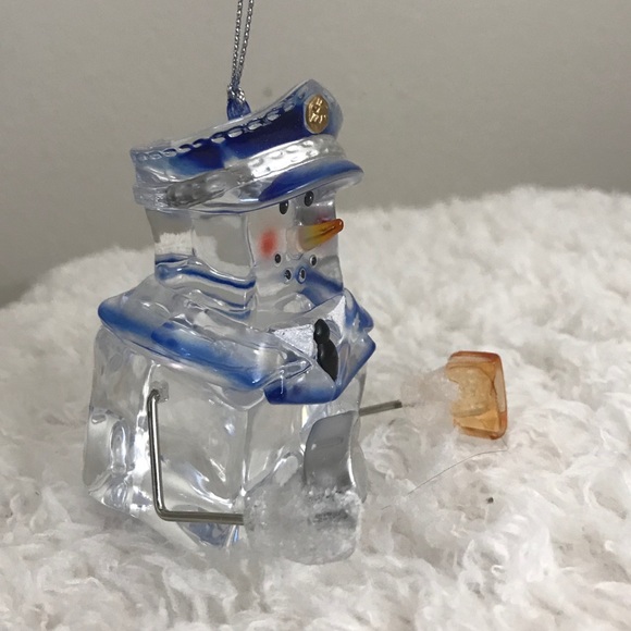 Other - Vintage Police officer Ice Cube Ornament